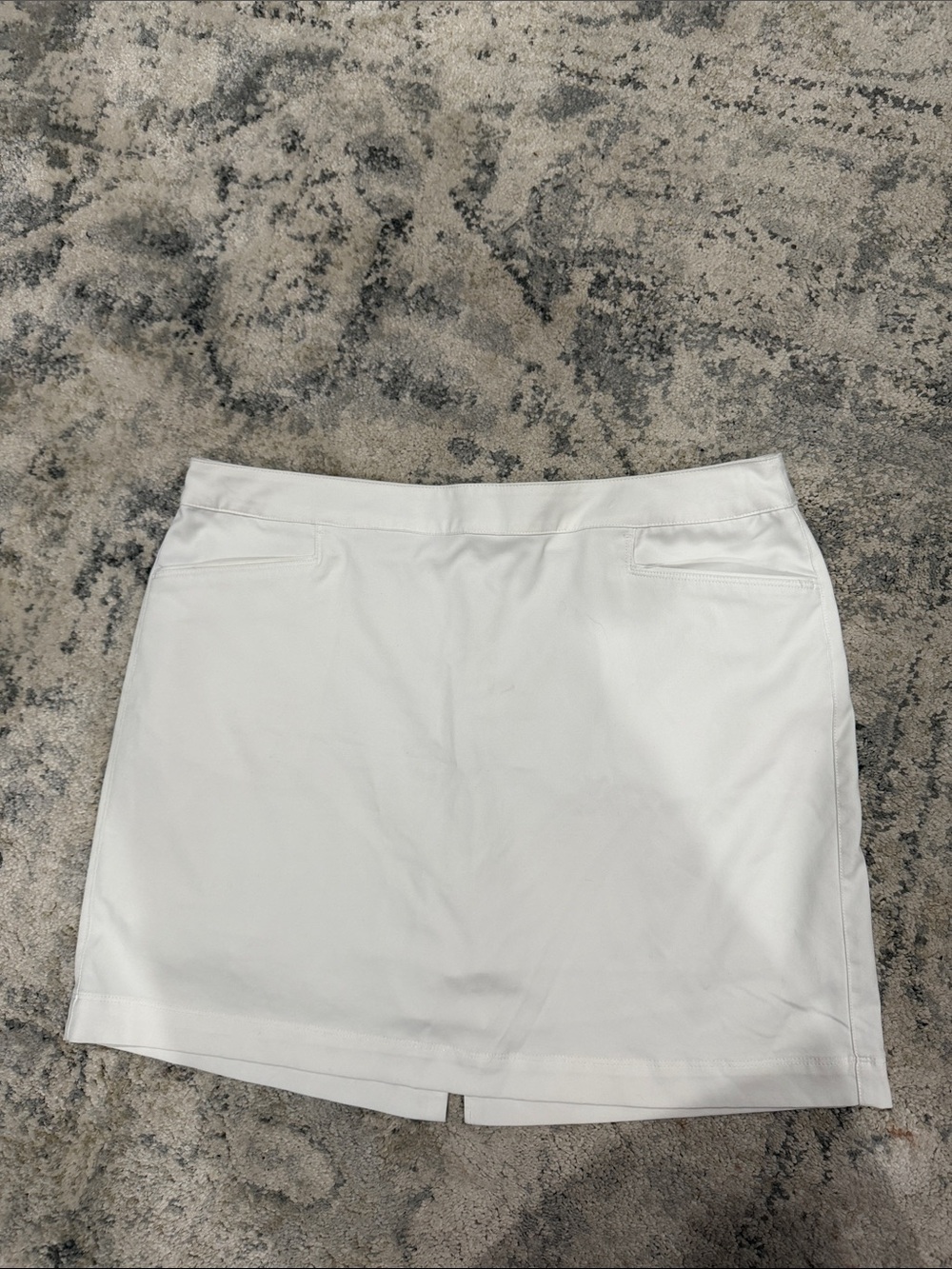 PGA Tour White Athletic Skort